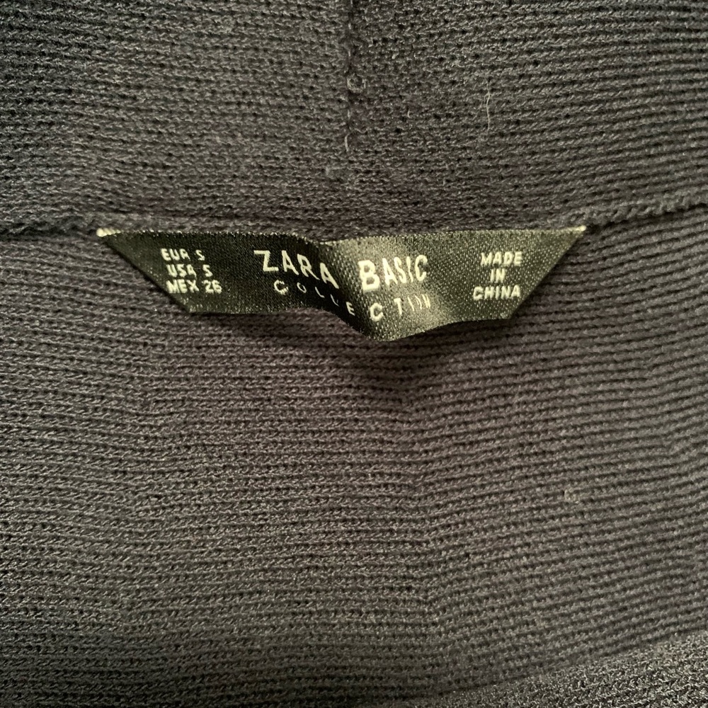 Zara Basic Collection Black Skirt Size Small - image 8